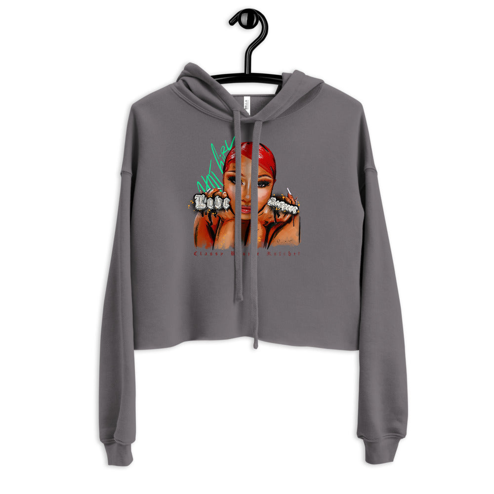 Hot Girl Crop Hoodie
