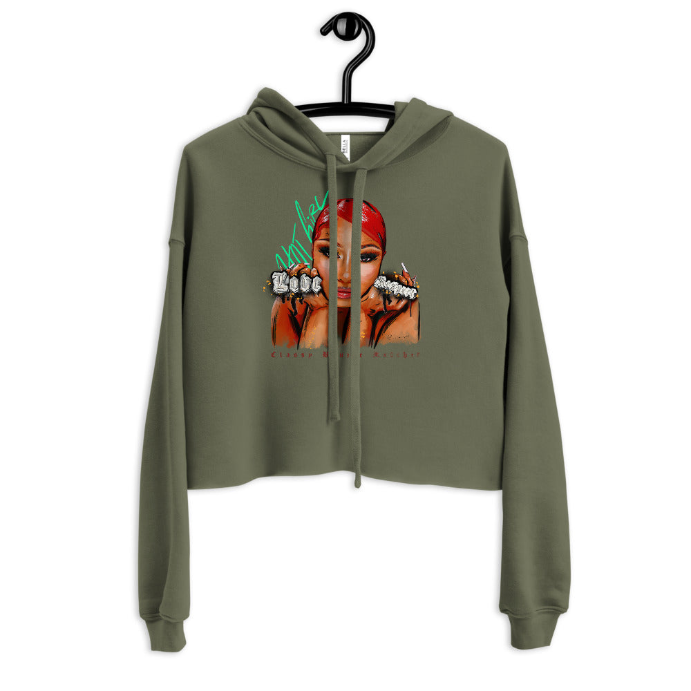 Hot Girl Crop Hoodie